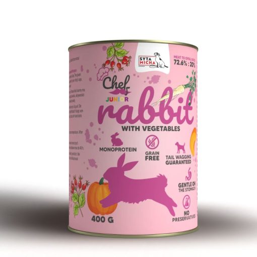 Syta Micha - Chef Junior - Nyúl menü Sütőtökkel